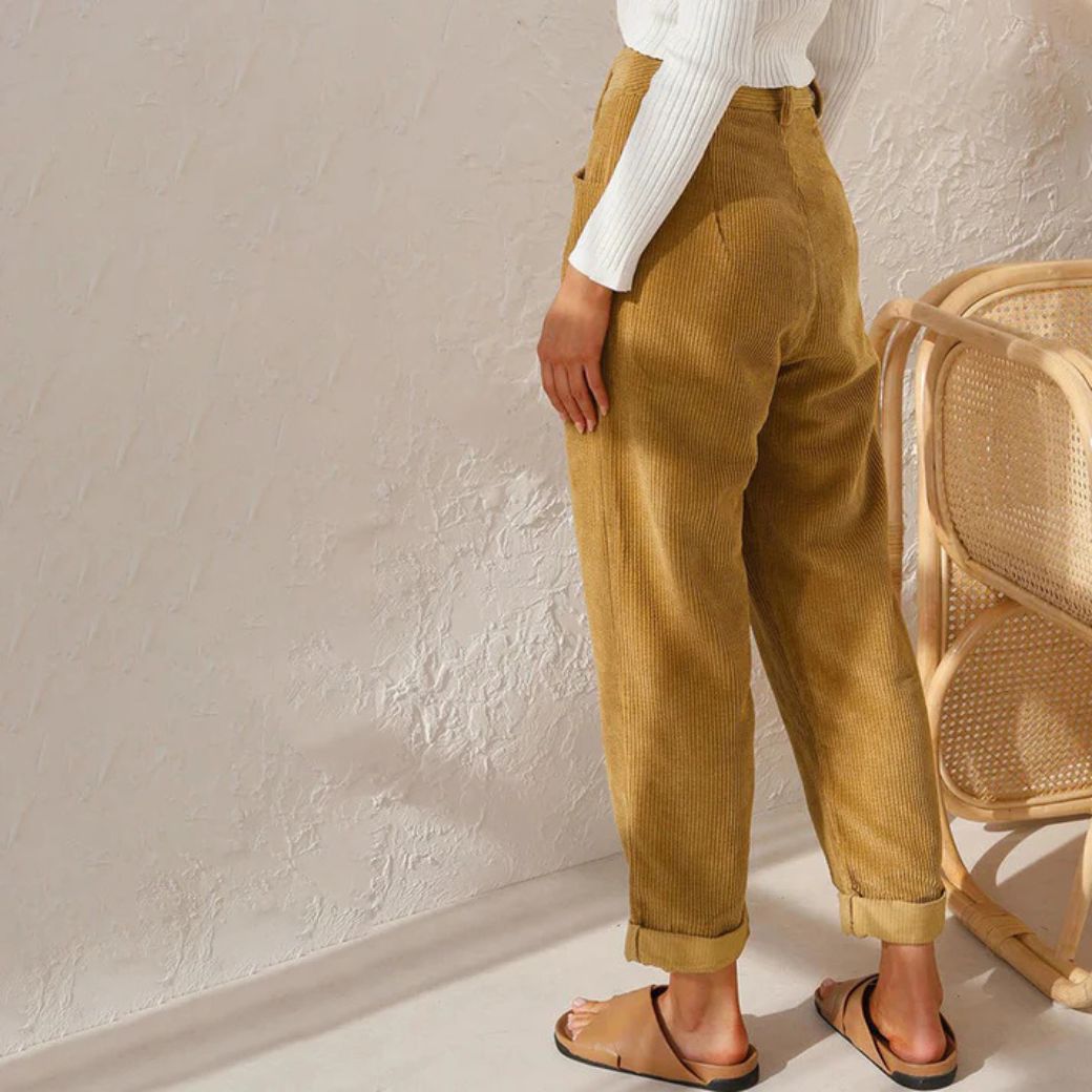 Clara | Women's High-Waist Pants | Relaxed Fit