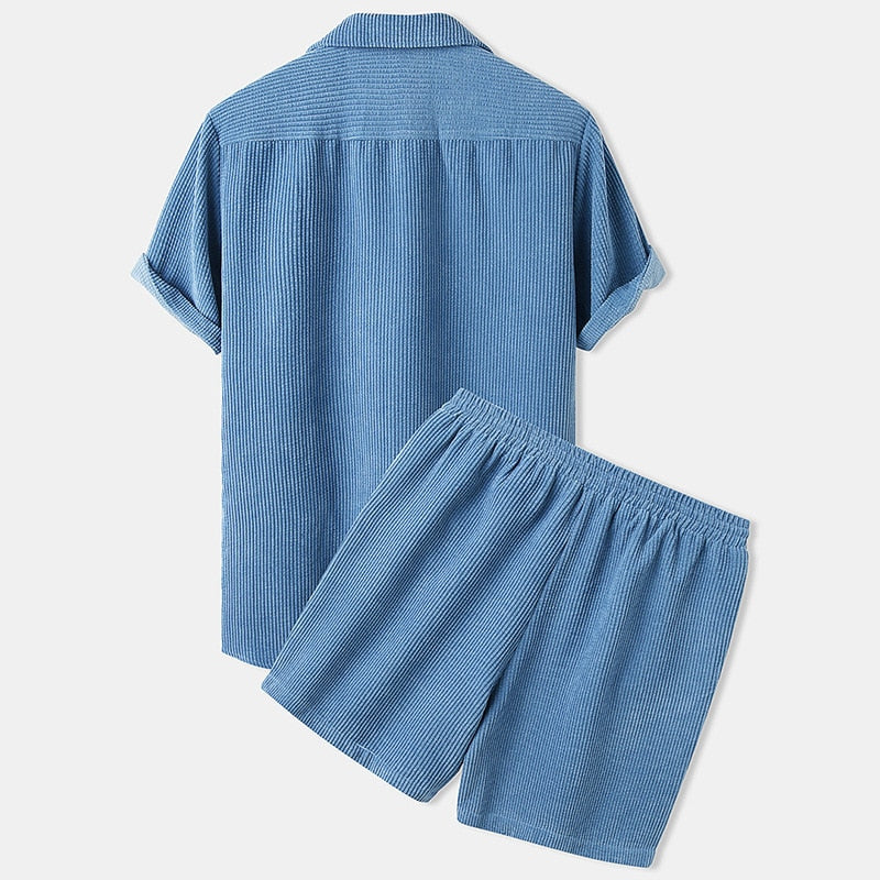 Nico | Men's Casual Shirt and Shorts Set | Relaxed