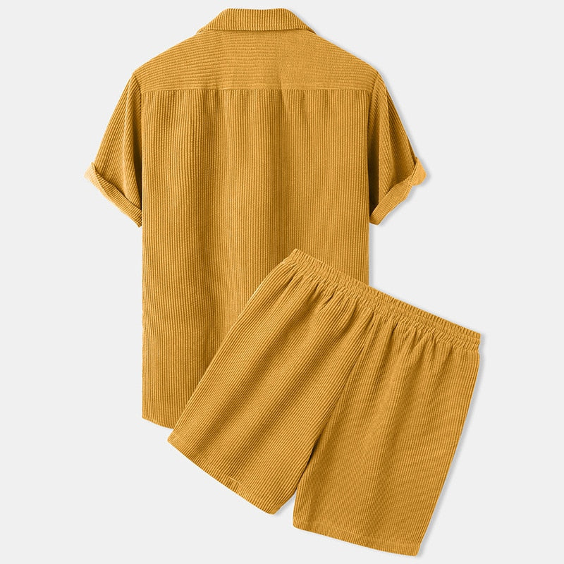 Nico | Men's Casual Shirt and Shorts Set | Relaxed