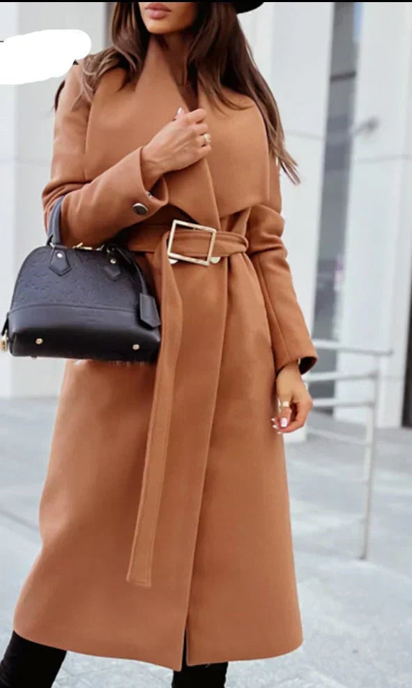 Sophia | Women's Belted Coat | Elegant