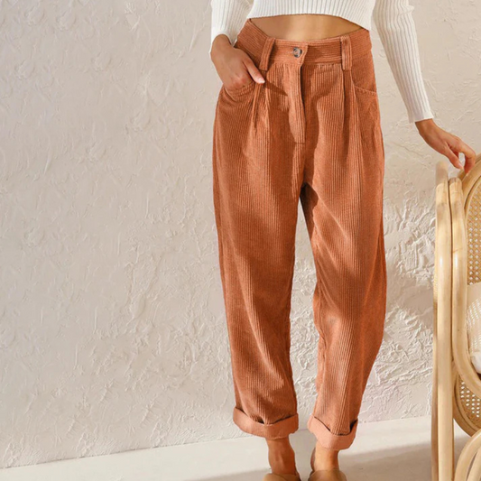 Clara | Women's High-Waist Pants | Relaxed Fit