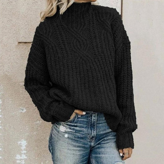 Maya | Women's Knitted Turtleneck Sweater | Cozy