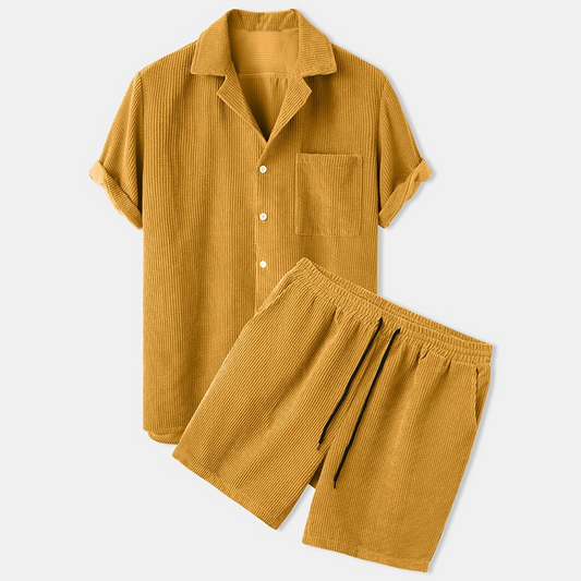 Nico | Men's Casual Shirt and Shorts Set | Relaxed